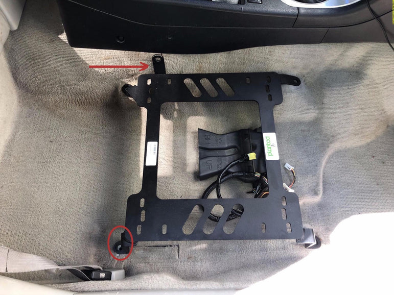 Planted Seat Bracket- Infiniti G35 [V35 Chassis] (2003-2007) - Passenger / Right Planted Technology
