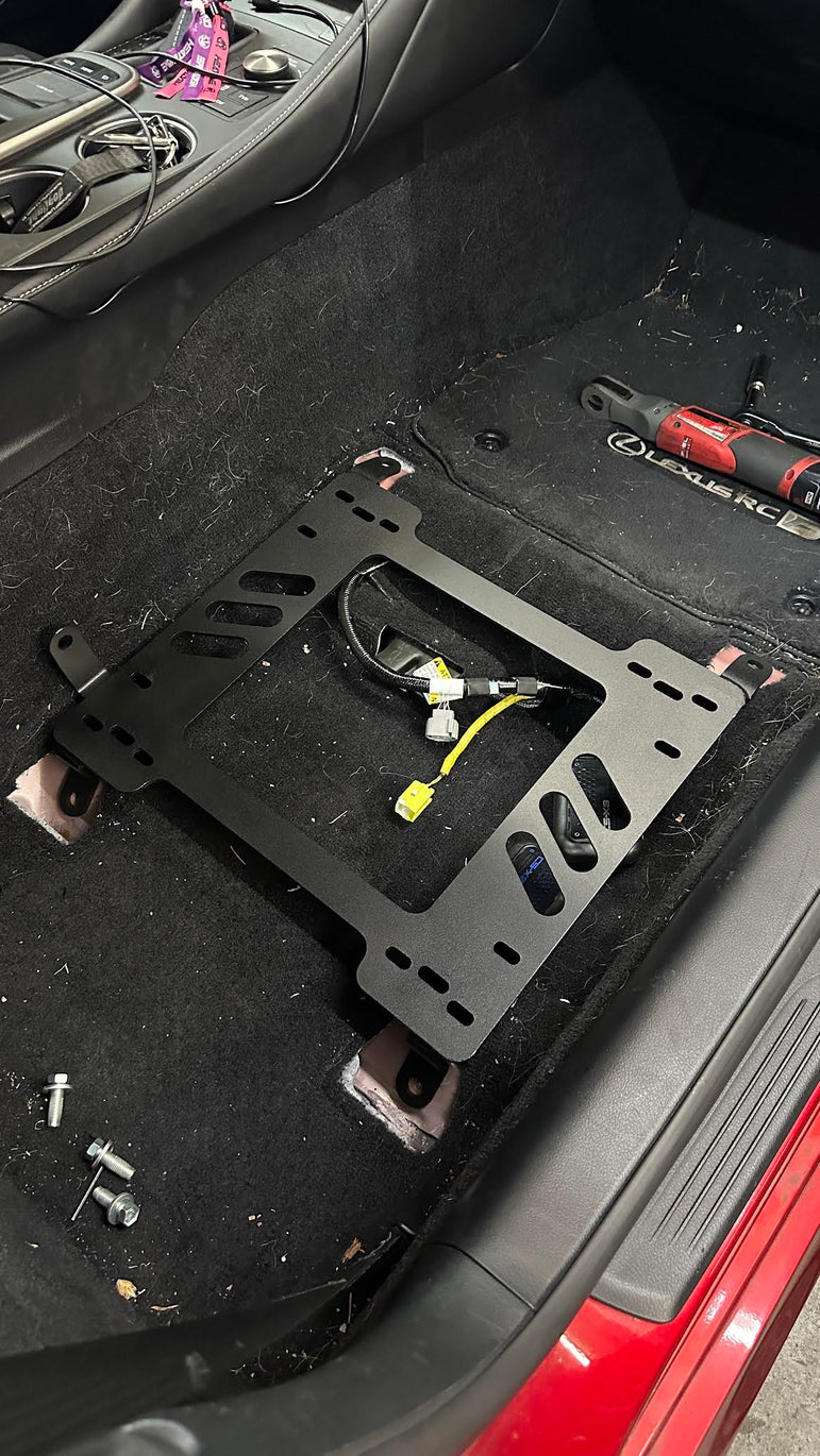 Planted Seat Bracket- Lexus RC F (2015+) - Passenger / Right Planted Technology