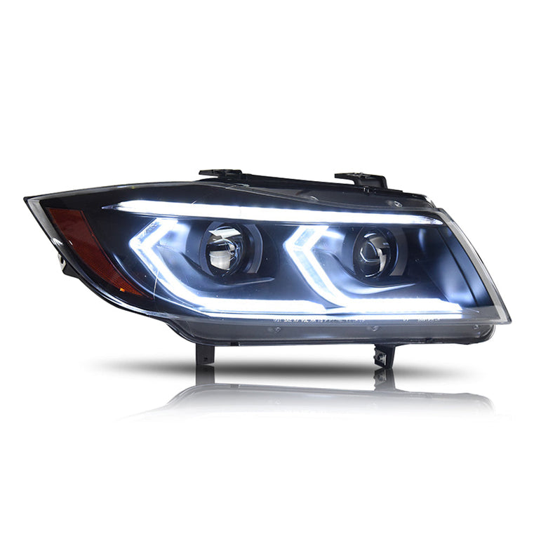 2005-2012 BMW E90 3 Series LED Headlights - JSI Racing 