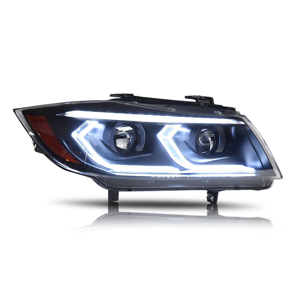 2005-2012 BMW E90 3 Series LED Headlights - JSI Racing 
