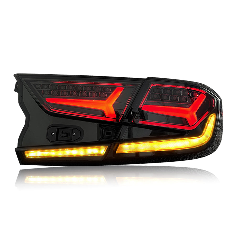NTXGlow LED Tail Lights Smoke Lambo Style (2018-2022 Honda Accord) - JSI Racing 