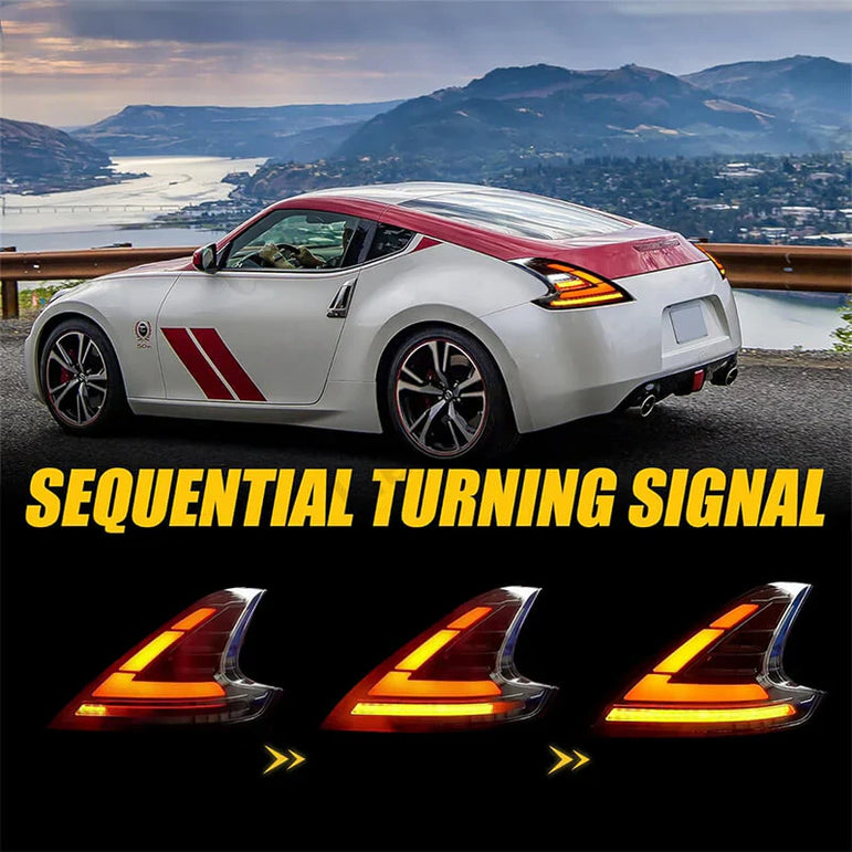NTXGlow LED Tail Lights (2009-2021 Nissan 370Z) - JSI Racing 