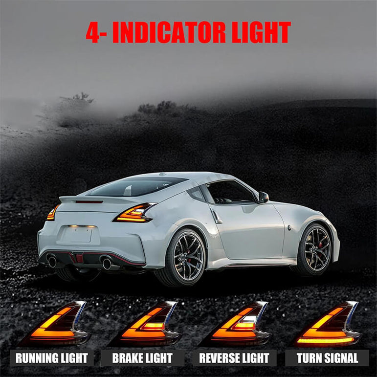 NTXGlow LED Tail Lights (2009-2021 Nissan 370Z) - JSI Racing 