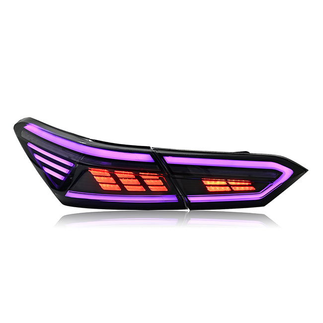 2018-2024 Toyota Camry Xsexle Style RGB Tail Lights - JSI Racing 