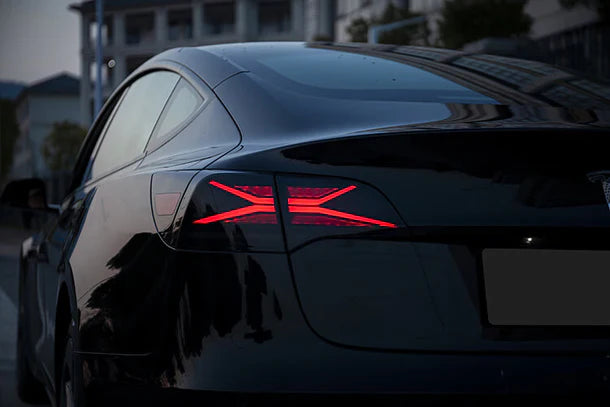 NTXGlow Smoked Tail Lights (2017+ Tesla Model 3/Y) - JSI Racing 