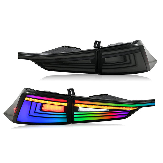 NTXGlow RGB Tail Lights 2014-2021 Lexus IS250 IS300 IS350 IS500 IS200t - JSI Racing 
