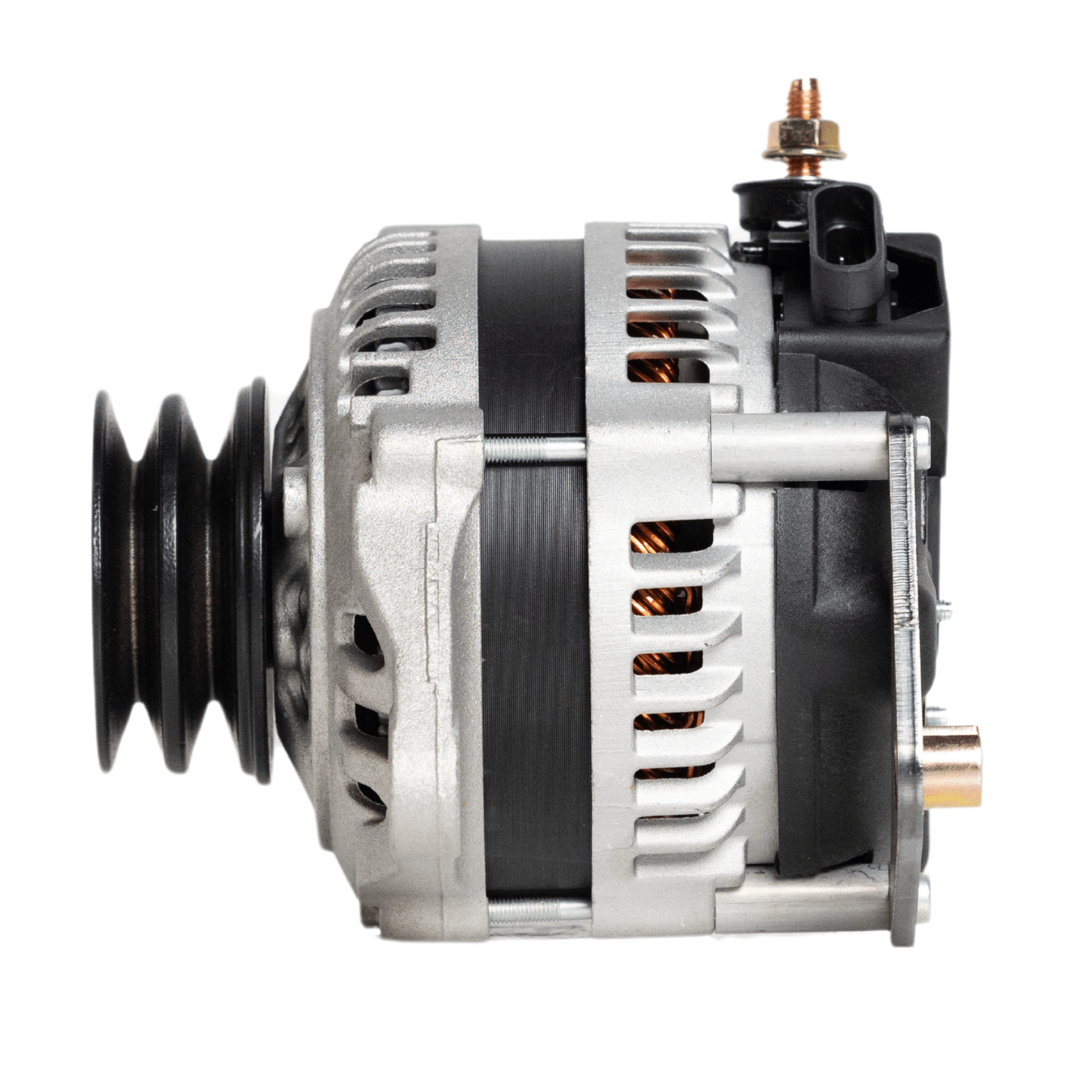 1980-1989 Subaru DL 1.8L 250amp High Output Alternator - JSI Racing 