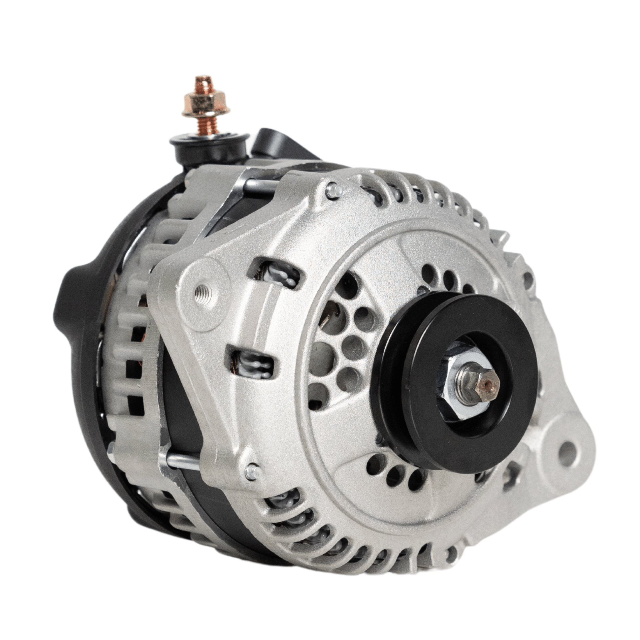 1975-1976 Subaru DL 1.4L 250amp High Output Alternator - JSI Racing
