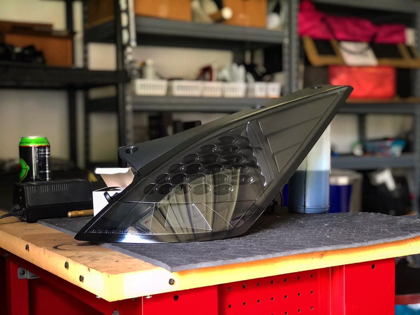 NTXGlow All Black Housing Tail Lights (Nissan 350Z) - JSI Racing 