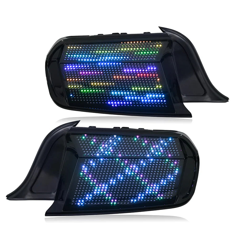 NTXGlow RGB Matrix Tail Lights (2015-2023 Ford Mustang) - JSI Racing 
