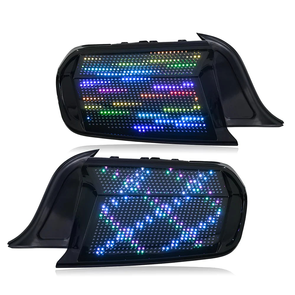 NTXGlow RGB Matrix Tail Lights (2015-2023 Ford Mustang) - JSI Racing 