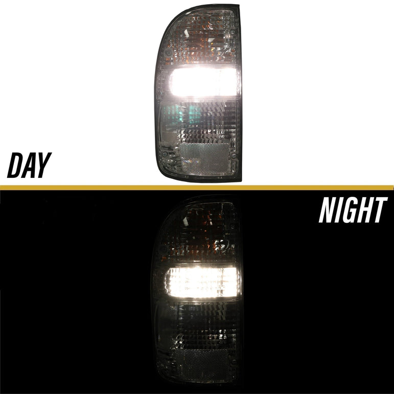 1995-2004 Toyota Tacoma Clear Lens Tail Lights - JSI Racing 