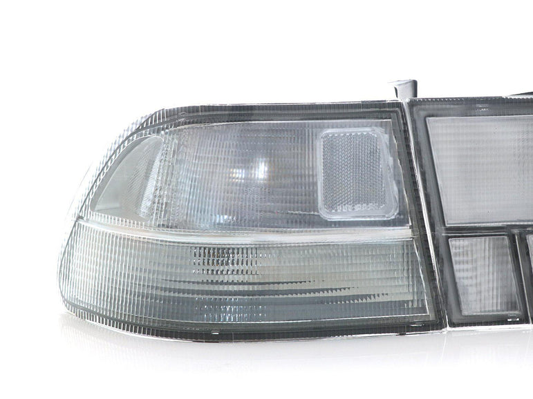 1996-2000 Honda Civic 2d Coupe Ek Jdm Clear 4pcs Rear Tail Light - JSI Racing 