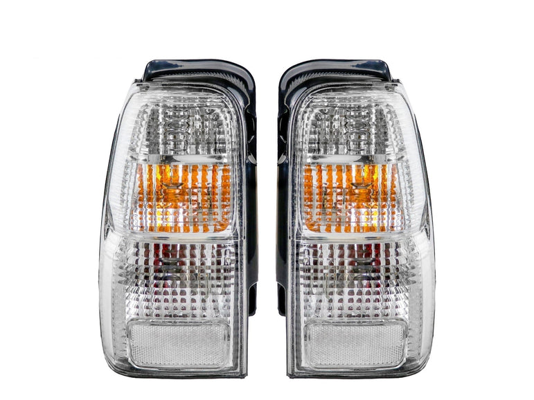 1996-2002 Toyota 4runner Trd Jdm Clear Rear Tail Lights Made By Unique Style Racing - JSI Racing 