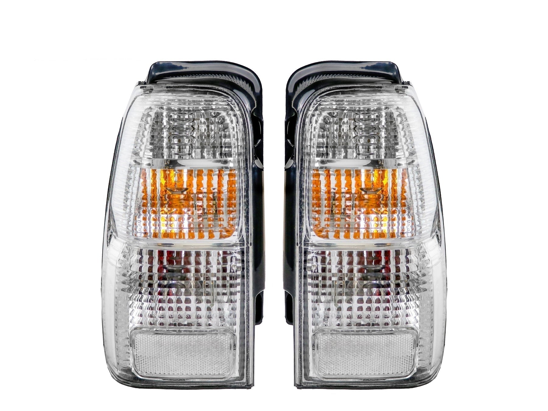 1996-2002 Toyota 4runner Trd Jdm Clear Rear Tail Lights Made By Unique Style Racing - JSI Racing 