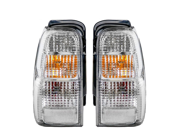 1996-2002 Toyota 4runner Trd Jdm Clear Rear Tail Lights Made By Unique Style Racing - JSI Racing 