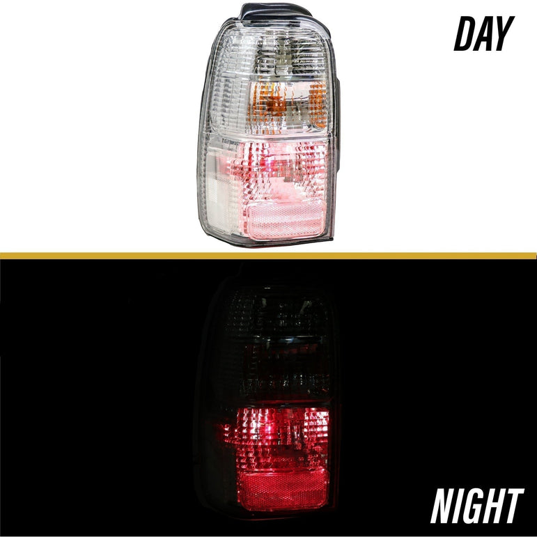 1996-2002 Toyota 4runner Trd Jdm Clear Rear Tail Lights Made By Unique Style Racing - JSI Racing 