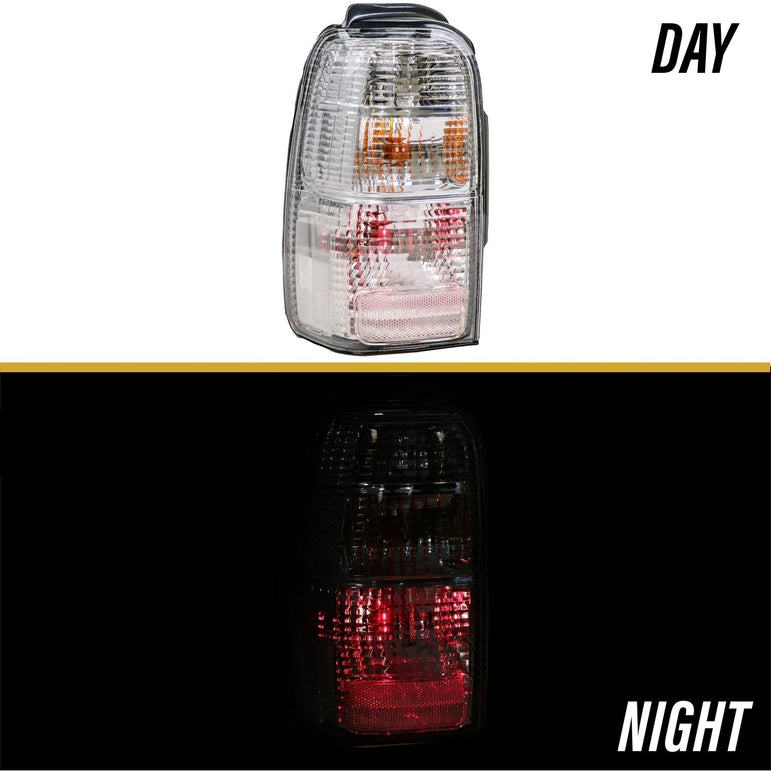 1996-2002 Toyota 4runner Trd Jdm Clear Rear Tail Lights Made By Unique Style Racing - JSI Racing 
