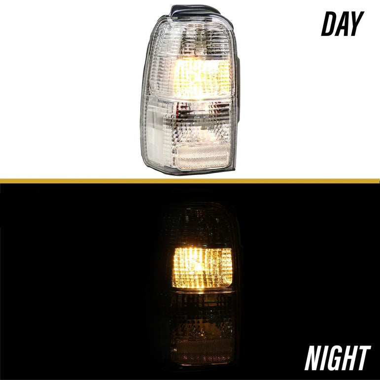 1996-2002 Toyota 4runner Trd Jdm Clear Rear Tail Lights Made By Unique Style Racing - JSI Racing 