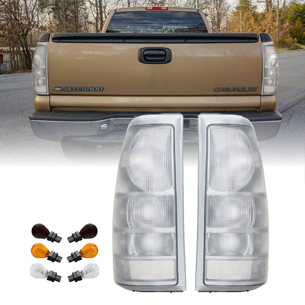1999-2002 Chevrolet Silverado 19992007 Gmc Sierra Tail Lights - JSI Racing 