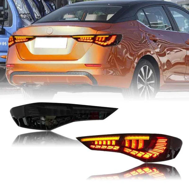 NTXGlow Jewel Style Tail Lights (2020-2023 Nissan Sentra) - JSI Racing 