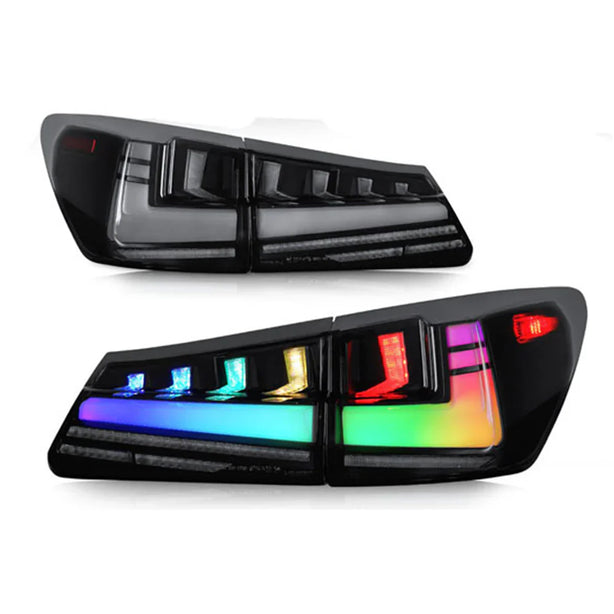 NTXGlow Custom LED Tail Lights (2006-2012 Lexus IS250 IS350) - JSI Racing 