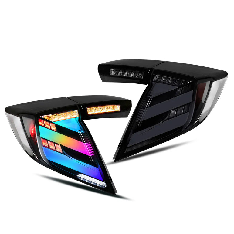 2016-2021 Honda Civic Hatchback Type R Tail Lights - JSI Racing 
