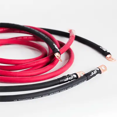 Universal Big 3 Wiring Upgrade Kit (4ft 1/0 Positive, 1 4ft 1/0 Ground, 1 3ft 1/0 Ground) - JSI Racing 