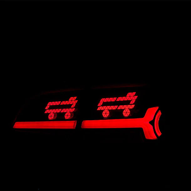 NTXGlow Smoked Matrix Style Tail Lights (2017+ Tesla Model 3/Y) - JSI Racing 