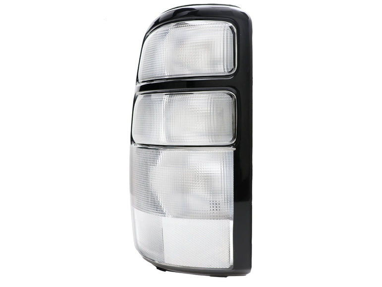 2000-2006 Gmc Yukon Xl Denali 20002006 Chevrolet Suburban Tahoe Clear Euro Style Tail Lights Made By Dpeo - JSI Racing 