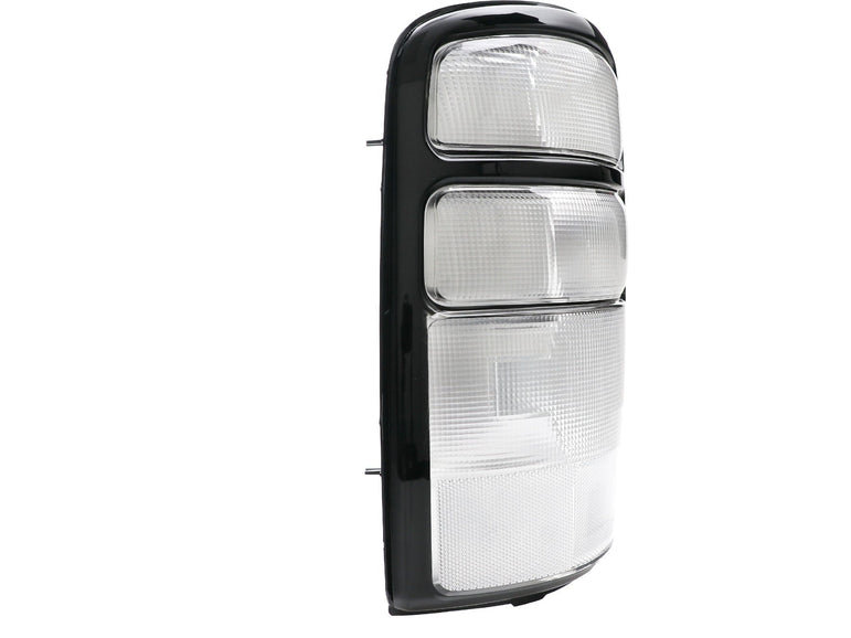 2000-2006 Gmc Yukon Xl Denali 20002006 Chevrolet Suburban Tahoe Clear Euro Style Tail Lights Made By Dpeo - JSI Racing 