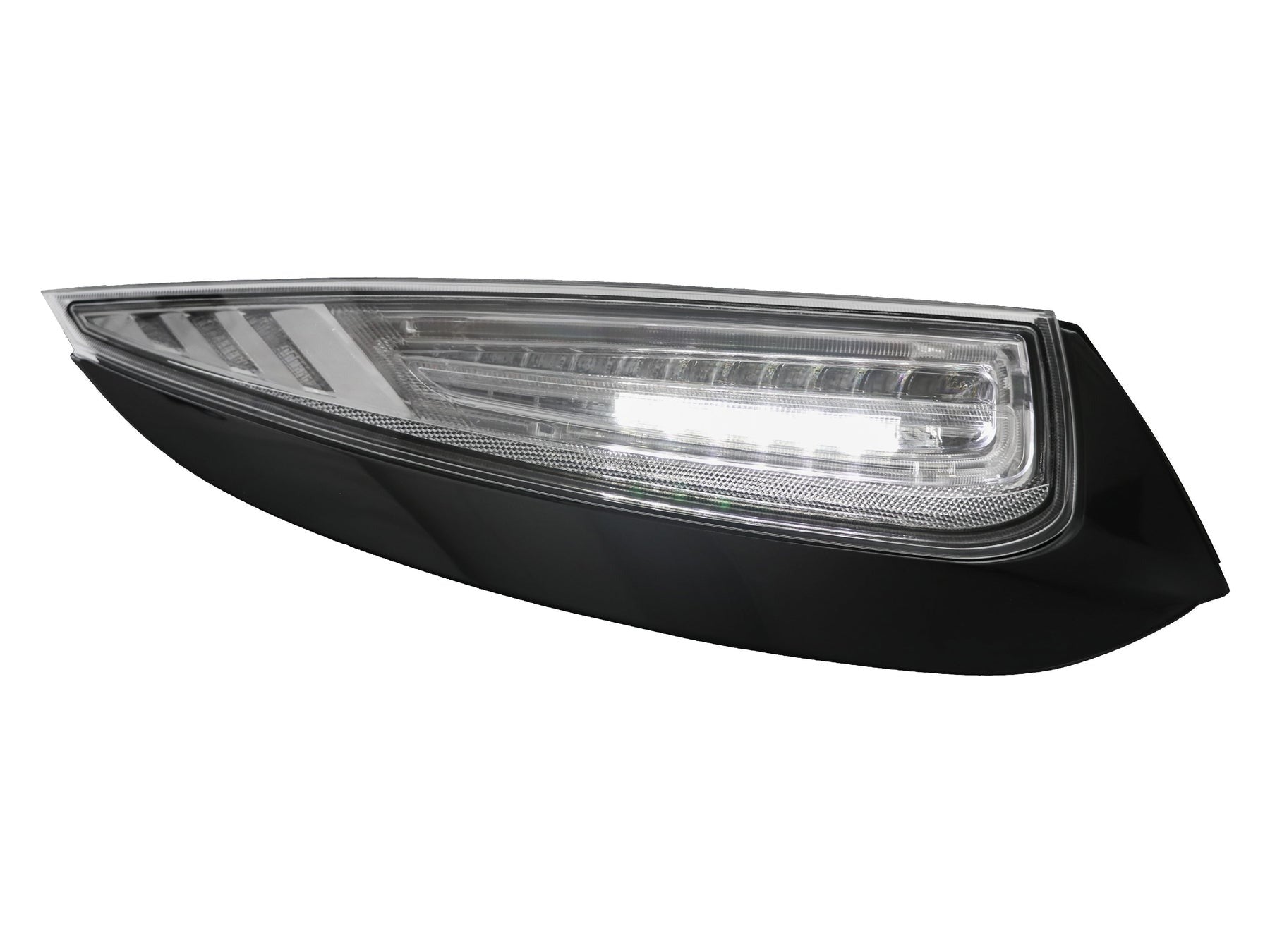 2009-2012 Porsche 911 Carrera 997 LED Light Bar Clear Tail Made By Depo - JSI Racing 