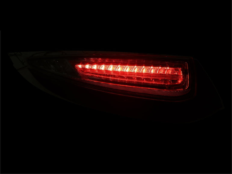 2009-2012 Porsche 911 Carrera 997 LED Light Bar Clear Tail Made By Depo - JSI Racing 