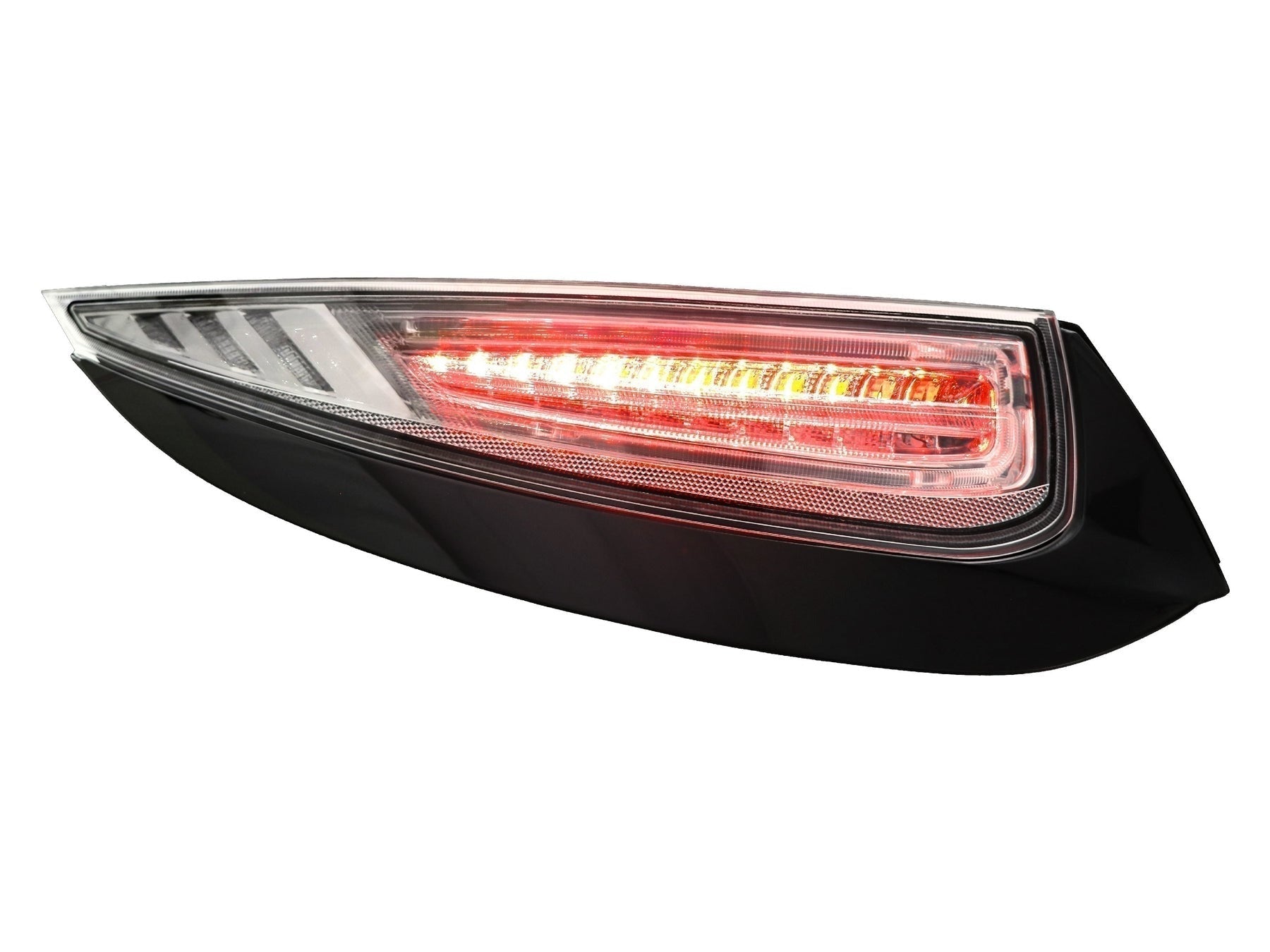 2009-2012 Porsche 911 Carrera 997 LED Light Bar Clear Tail Made By Depo - JSI Racing 