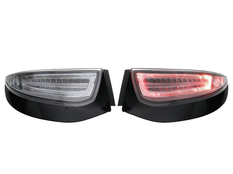 2009-2012 Porsche 911 Carrera 997 LED Light Bar Clear Tail Made By Depo - JSI Racing 