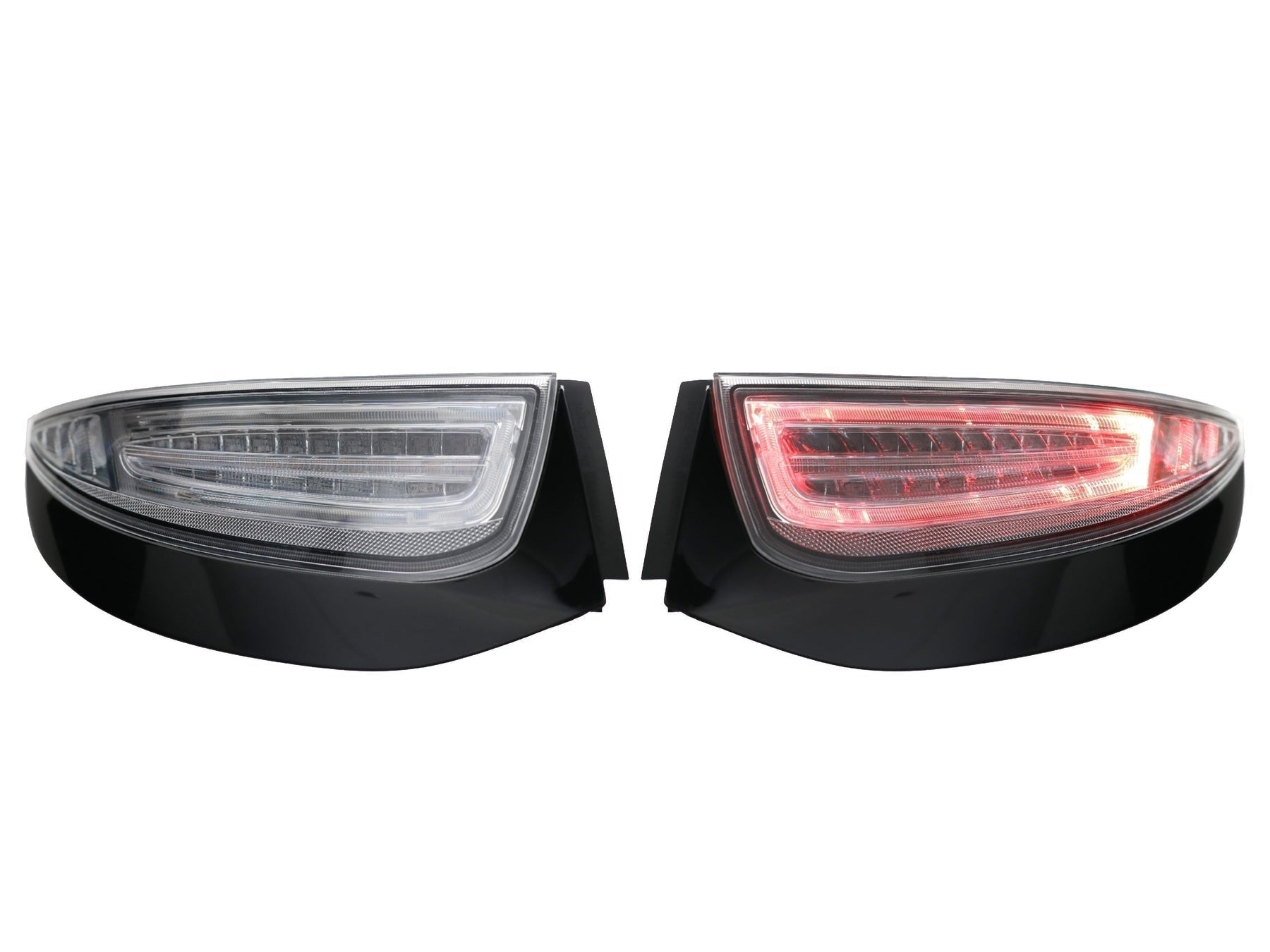 2009-2012 Porsche 911 Carrera 997 LED Light Bar Clear Tail Made By Depo - JSI Racing 