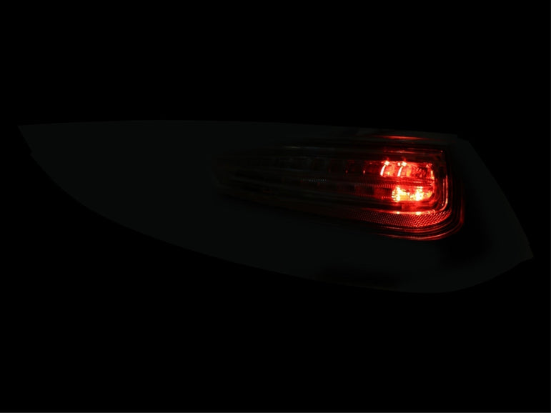 2009-2012 Porsche 911 Carrera 997 LED Light Bar Clear Tail Made By Depo - JSI Racing 