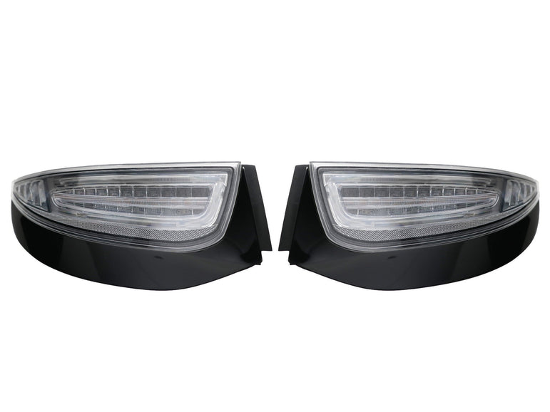 2009-2012 Porsche 911 Carrera 997 LED Light Bar Clear Tail Made By Depo - JSI Racing 
