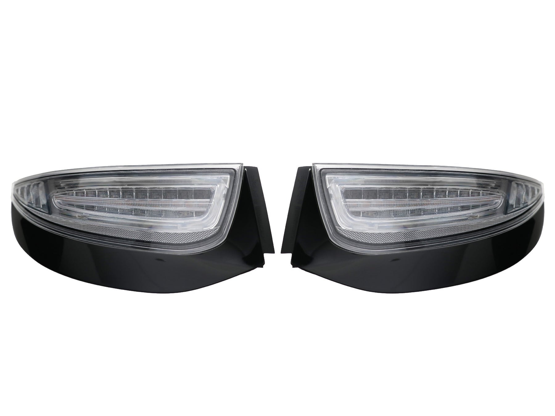 2009-2012 Porsche 911 Carrera 997 LED Light Bar Clear Tail Made By Depo - JSI Racing 
