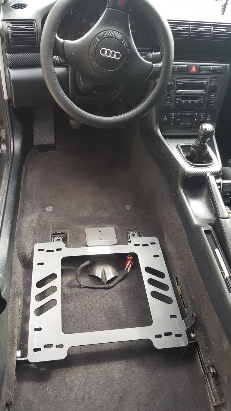 Planted Seat Bracket- Audi A4/S4 [B5 Chassis] With Powered Seat (1994-2002) - Driver / Left Planted Technology