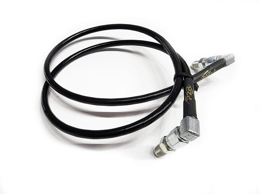 02-06 Acura RSX Full Length Steel Braided Clutch Line P2R Power Rev Racing
