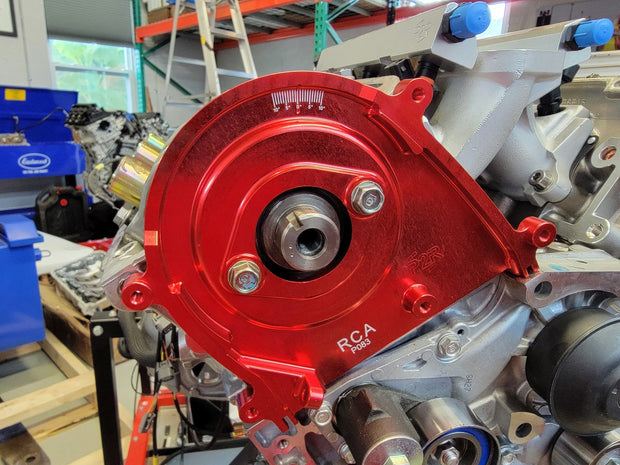 P2R Billet Timing Belt Back Cover Plate Kit - 09-21 Honda Pilot