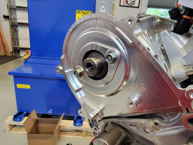 P2R Billet Timing Belt Back Cover Plate Kit - 09-14 Acura TL 3.5 & 3.7