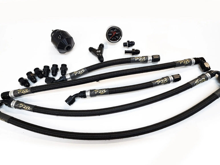 P2R Plug & Play Fuel Line Kit for 92-00 Civic with J Series Engine P2R Power Rev Racing