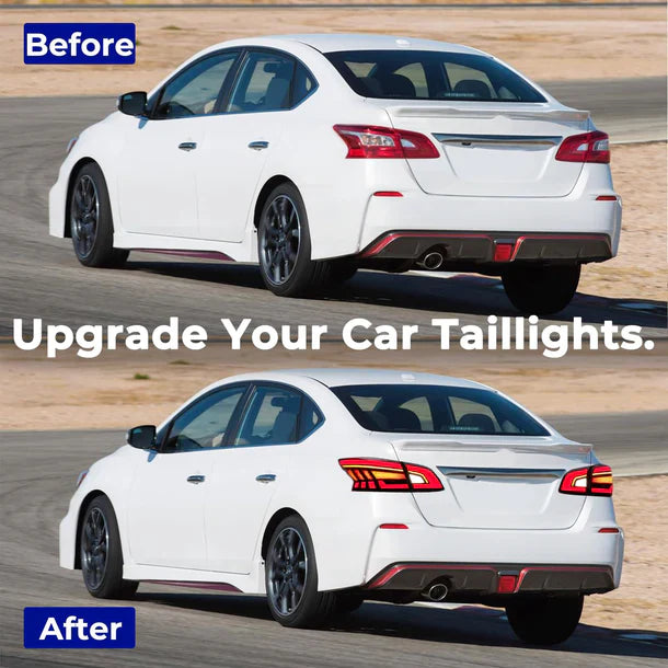 NTXGlow Tail Lights (2013-2019 Nissan Sentra) - JSI Racing 