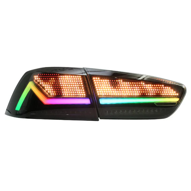 NTXGlow Matrix RGB LED Tail Lights (2008-2018 Mitsubishi Lancer) - JSI Racing 
