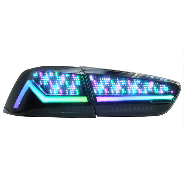 NTXGlow Matrix RGB LED Tail Lights (2008-2018 Mitsubishi Lancer) - JSI Racing 