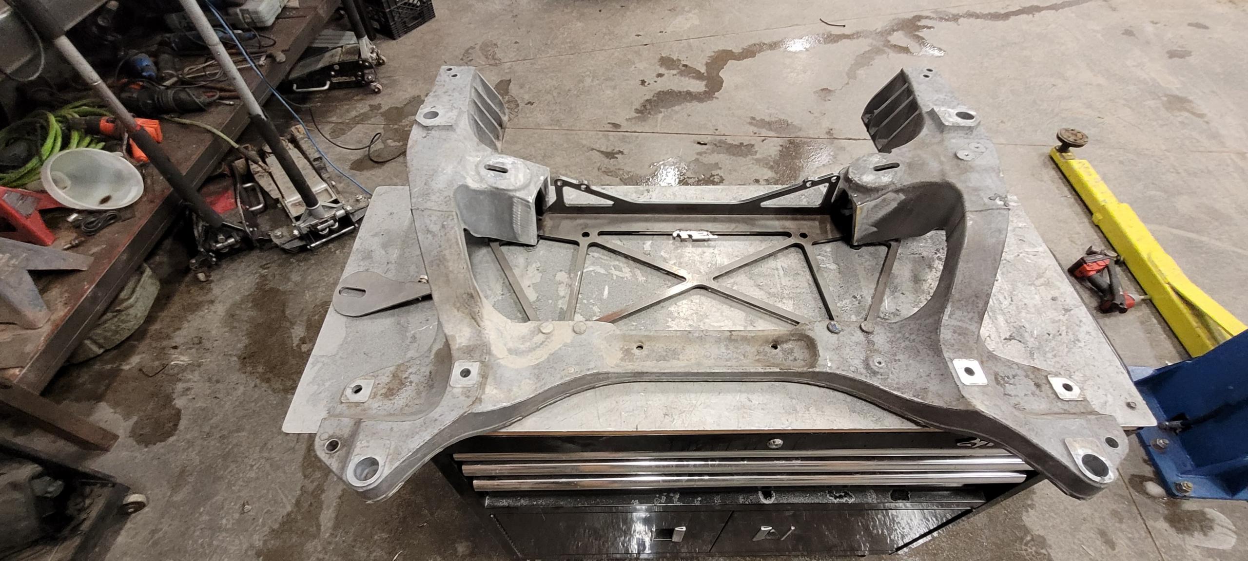 370Z / G37 Steering Rack Relocation Kit