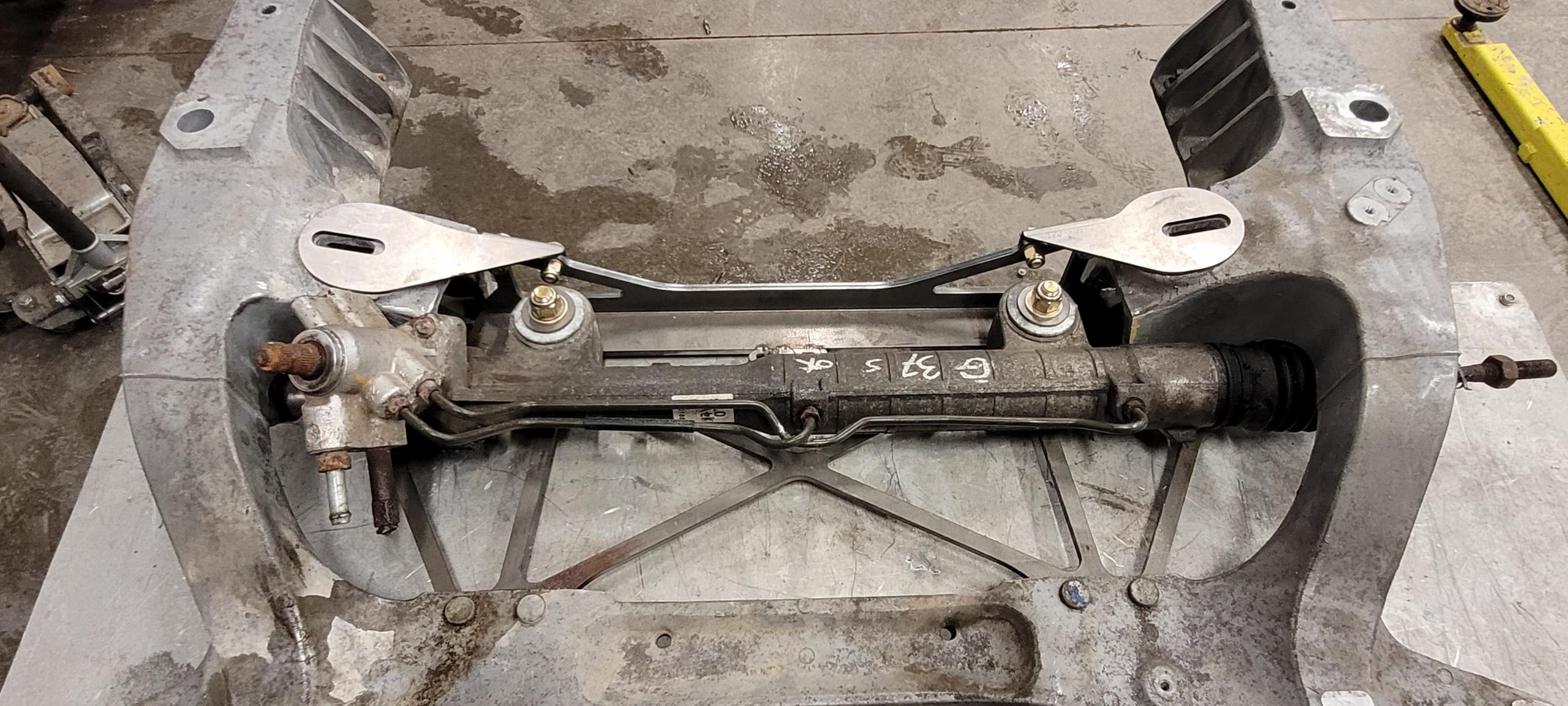 370Z / G37 Steering Rack Relocation Kit