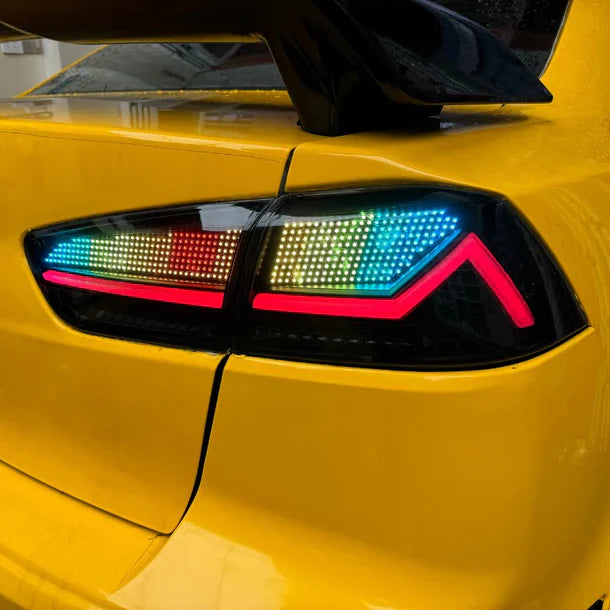 NTXGlow Matrix RGB LED Tail Lights (2008-2018 Mitsubishi Lancer) - JSI Racing 